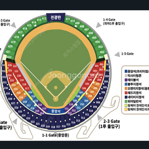 10/3 두산 KT 응원석 3루(와카 2차전)