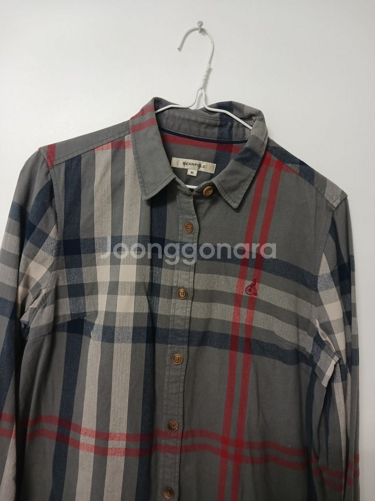 여성 빈폴 봄.가을 겨울 체크셔츠 (95)--1