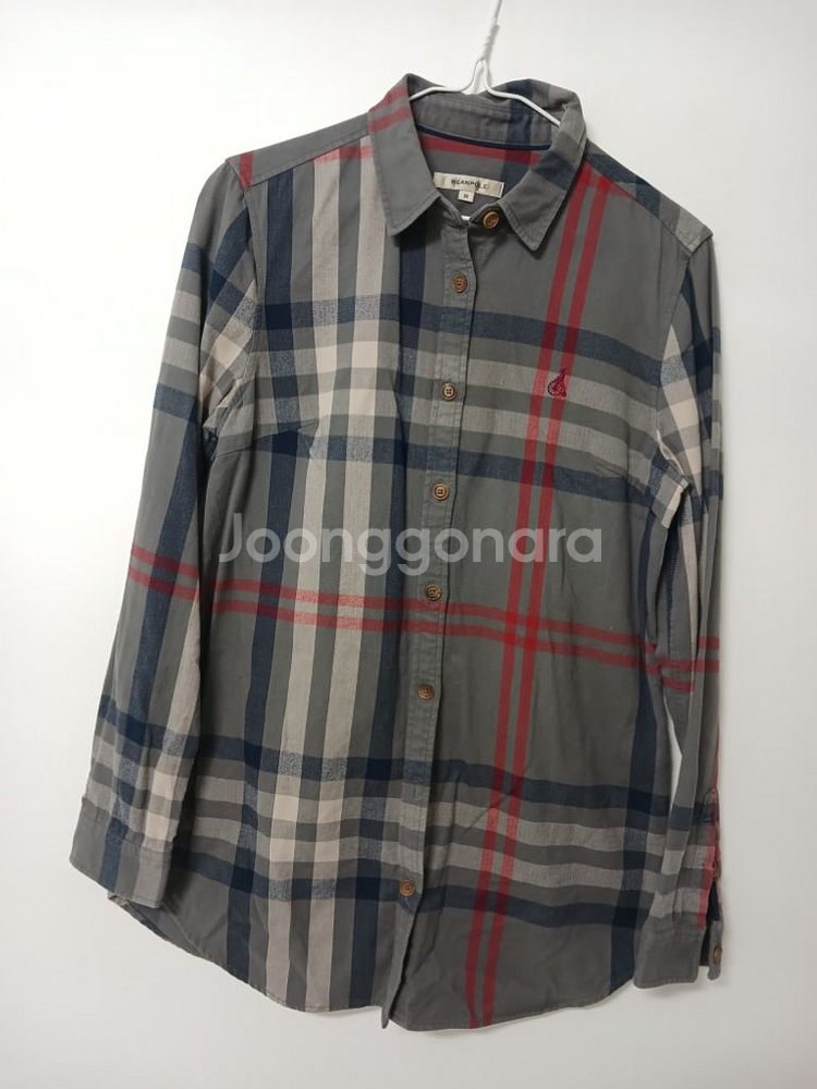 여성 빈폴 봄.가을 겨울 체크셔츠 (95)--8