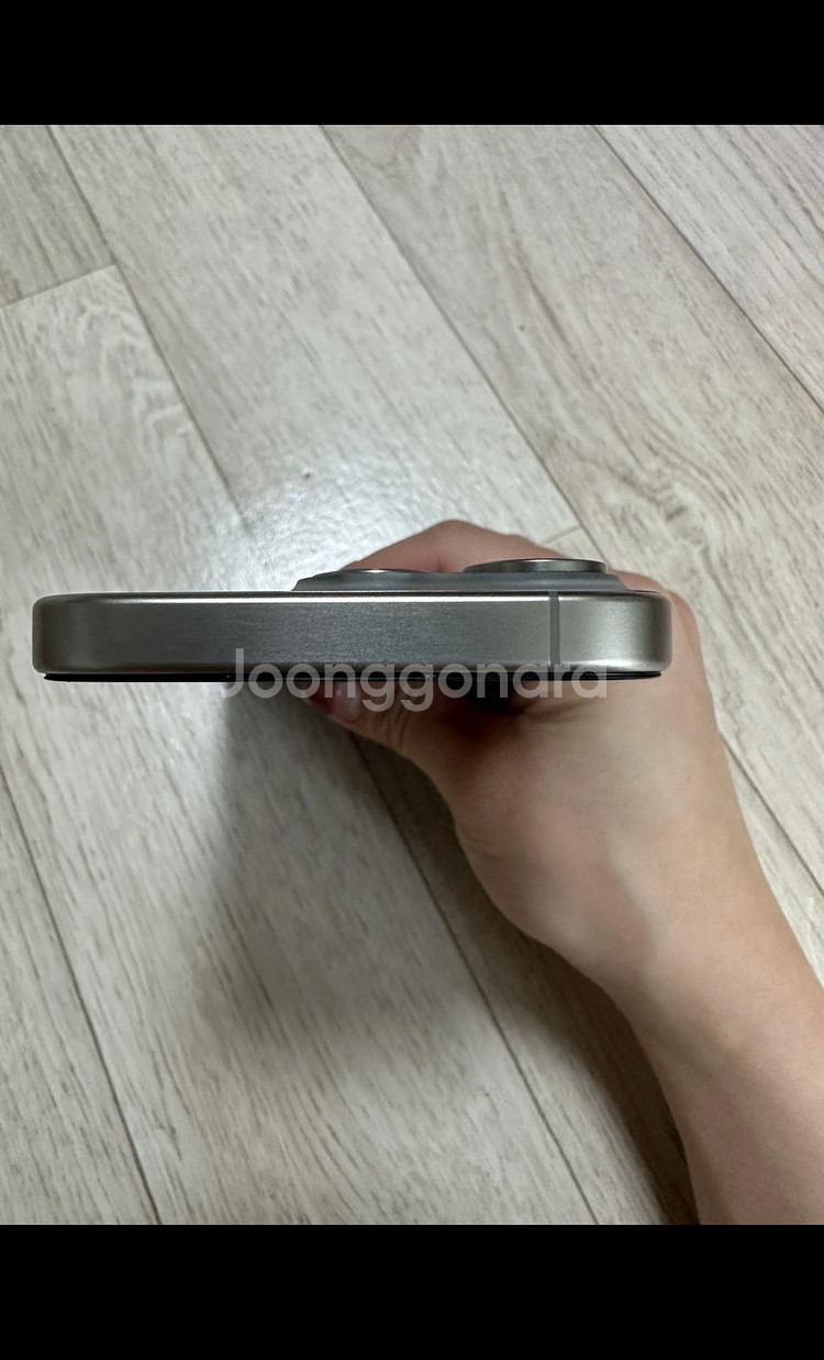 아이폰15pro 128 내추럴 티타늄--2