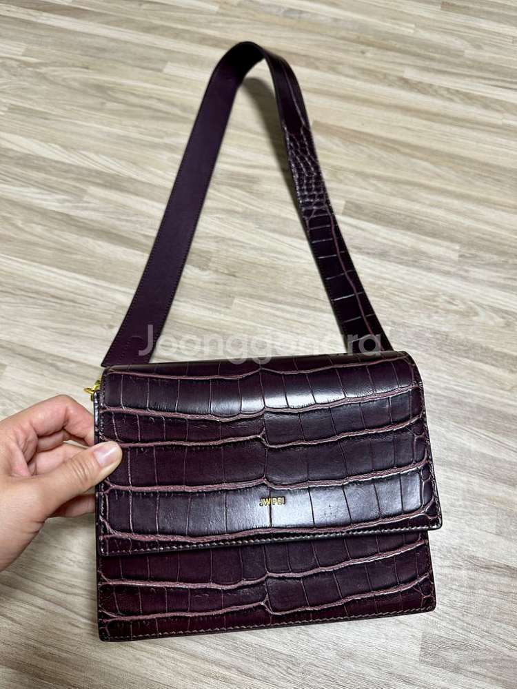 JWPEI 미국브랜드 악어무늬 비건백--1