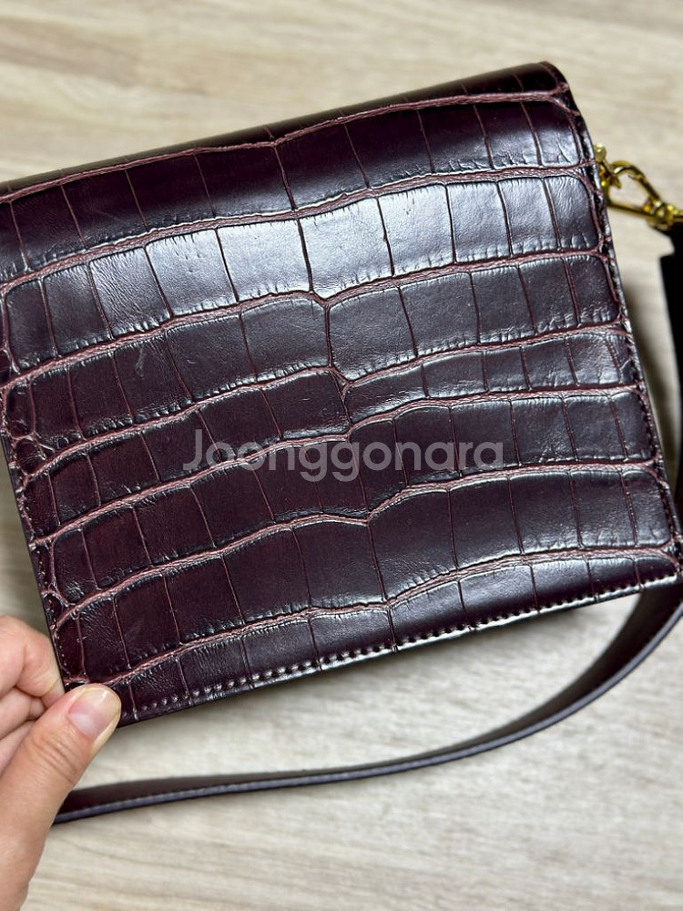 JWPEI 미국브랜드 악어무늬 비건백--3