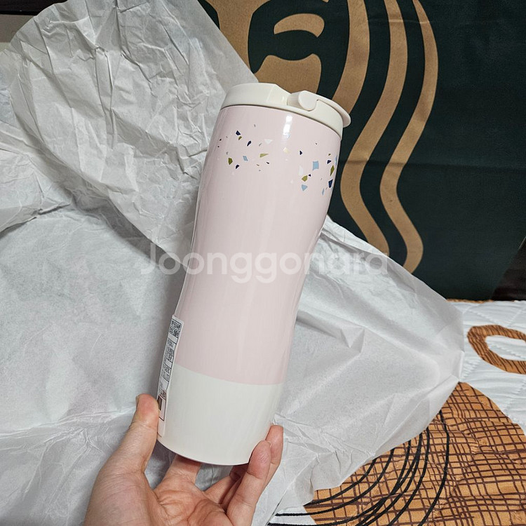 새상품>스타벅스 SS 테라조 콩코드 텀블러 591ml--2