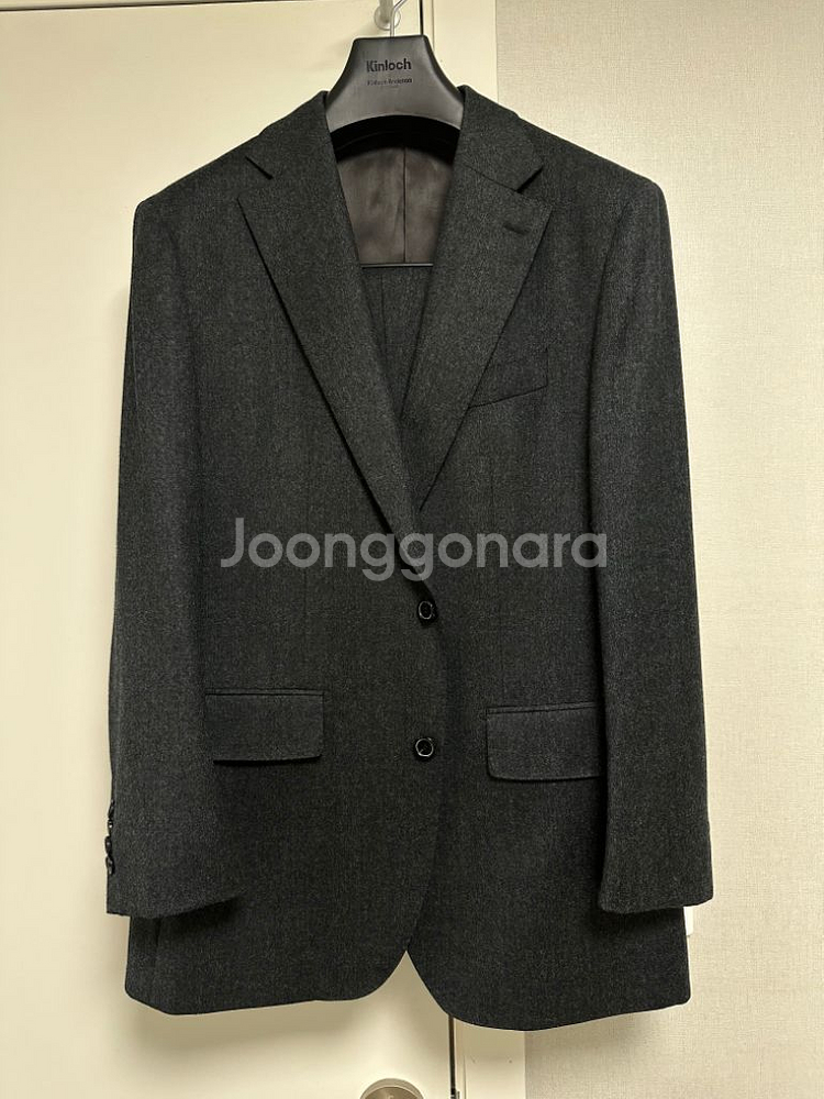 킨록 이태리 원단 그레이 정장(새상품, 기장수선)--2