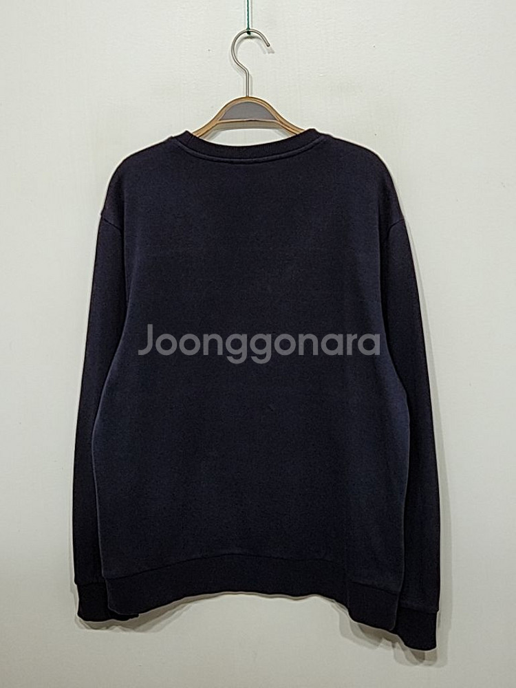 (XL) 휠라 빅로고 맨투맨 진곤색 필라 티셔츠--4
