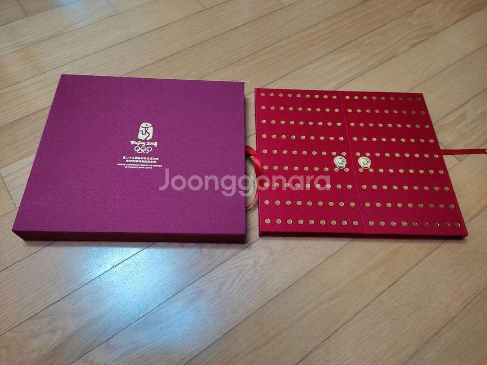 2008베이징올림픽메달 38종세트(마스코트,금도금--1