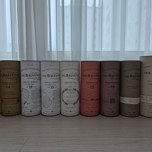 발베니 balvenie 공병 빈병 18,16,15,14