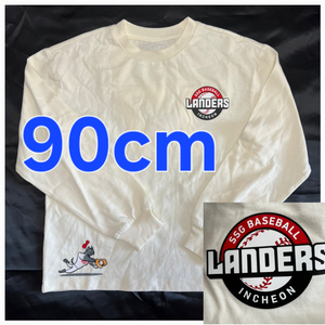 새옷! SSG Landers 프로 야구 셔츠 90cm