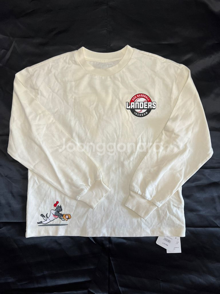 새옷! SSG Landers 프로 야구 셔츠 90cm--9