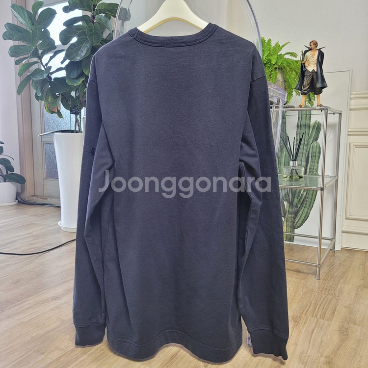 (실착3회)스톤아일랜드 롱슬리브 블랙 L(풀구성)--1