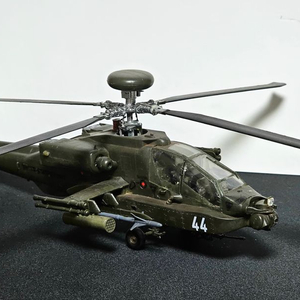 미육군 AH-64E 아파치 밀리터리 프라모델 완성품