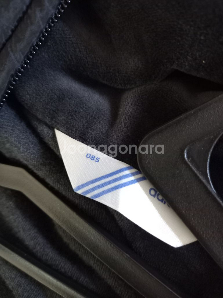 아디다스 희귀 대장급 벨벳 블랙 여자 트랙탑 져지85--3