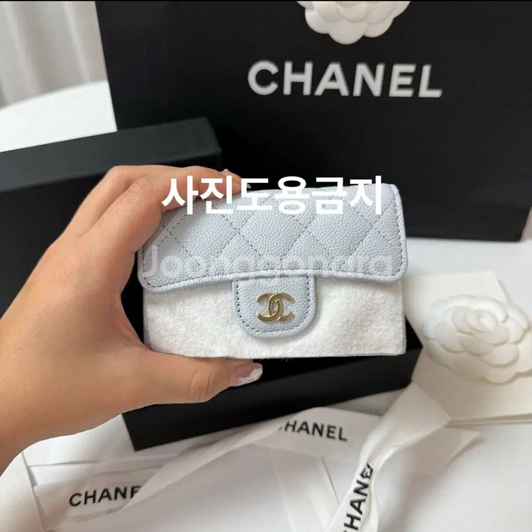 [미개봉 새상품] 샤넬 정품 클래식 카드지갑 클똑--6