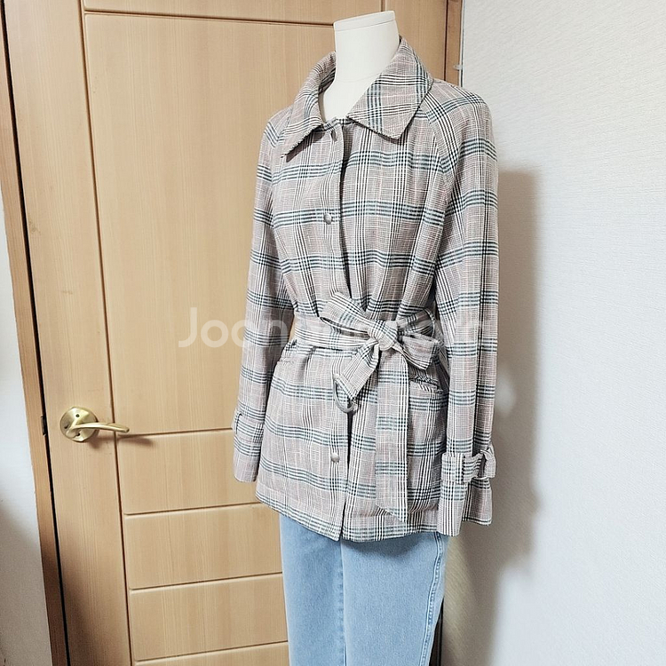 케네스레이디 숏 트렌치 자켓 55--2