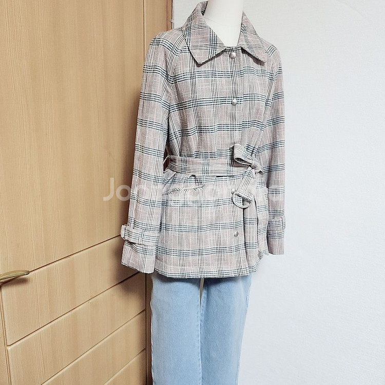 케네스레이디 숏 트렌치 자켓 55--1