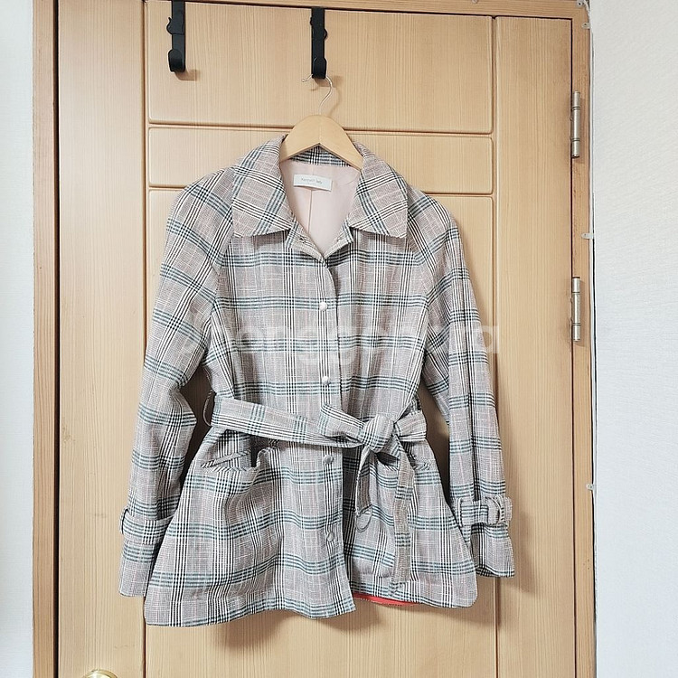 케네스레이디 숏 트렌치 자켓 55--3