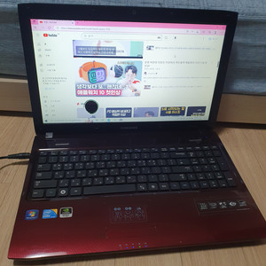 삼성 R580 인텔 i5 노트북 부품용 작동함