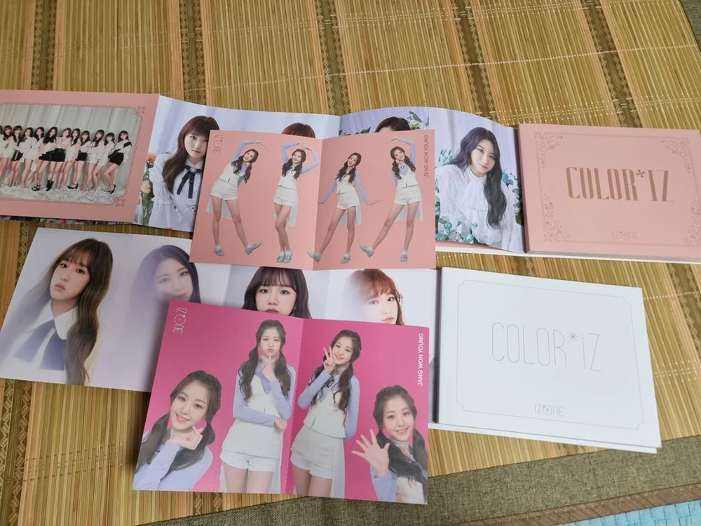 아이즈원 앨범 컬러아이즈 세트 이미지