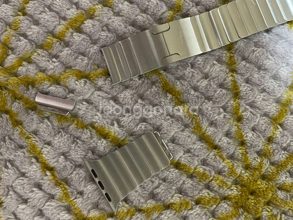 애플워치6 스테인리스 44mm 셀룰러 (실버) 판매--4