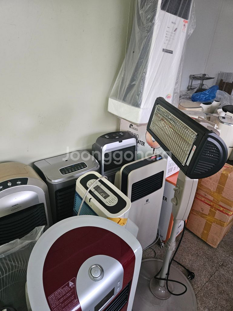 전기온풍기 히터난로 전기난로 캠핑난로 여러가지 있어요--7