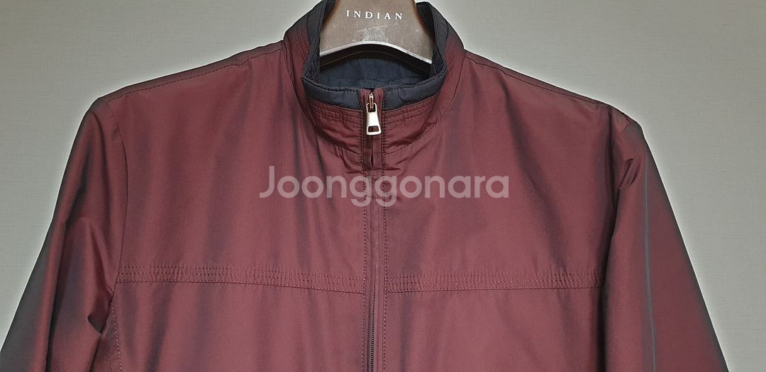 인디안 남성 집업 점퍼 안감패딩 탈부착 100--2