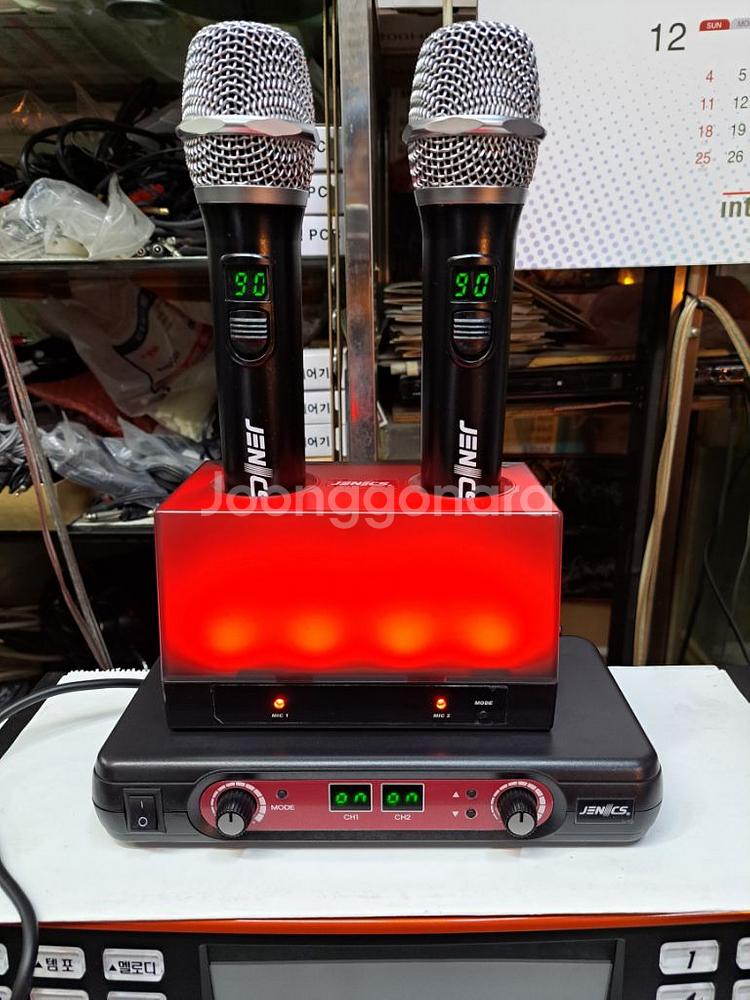 제닉스 무선마이크 K-60N--2