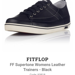 정품 Fitflop 여성 가죽 스니커즈 250입니다