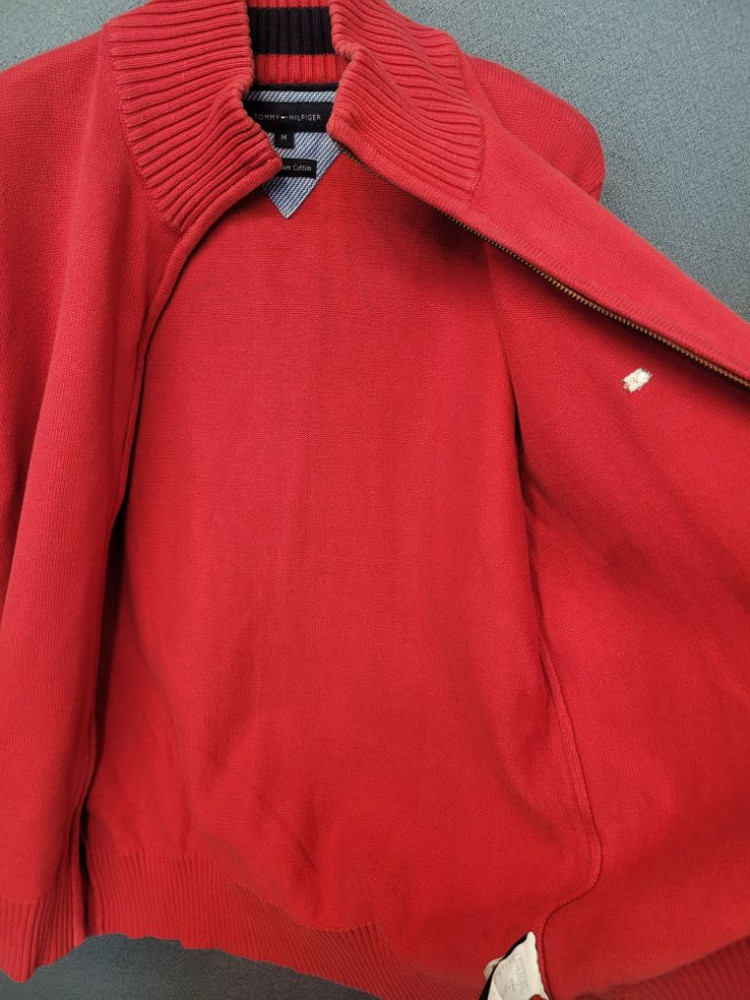 타미힐피거 니트집업 (2종 M.L)--6