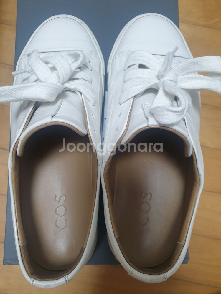 cos 흰색 가죽 신발 255 (US 7.5)--1