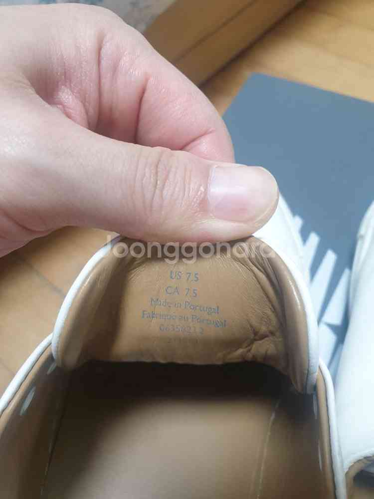 cos 흰색 가죽 신발 255 (US 7.5)--2
