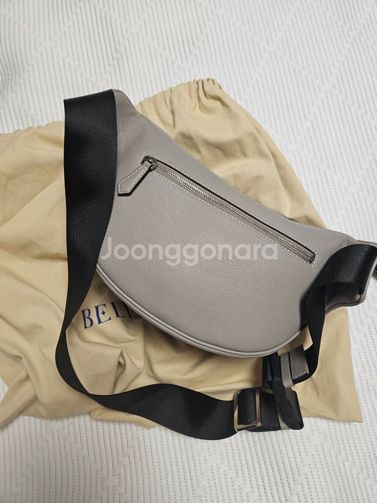 벨베데레 벨보트 힙색 그라파이트--1