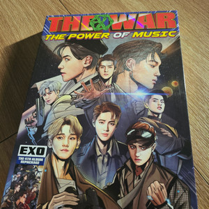 엑소 4집 리패키지 EXO THE WAR 더파워오브뮤직