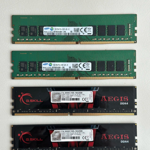 지스킬, 삼성 DDR4 메모리 16GB x 4