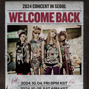 오늘 2ne1 투애니원 콘서트 티켓 한자리 구매해요!