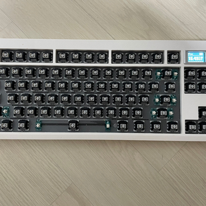 GMK87 가스켓 기계식키보드 lcd스크린 노브