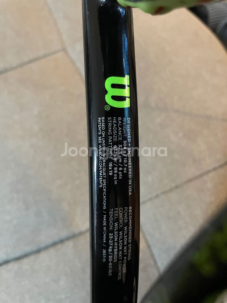 윌슨 블레이드98 오픈 16x18 304g--7