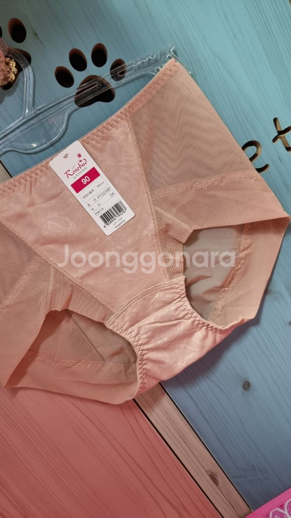 로즈버드비비안 베이지 시스루 노라인팬티 90S--3