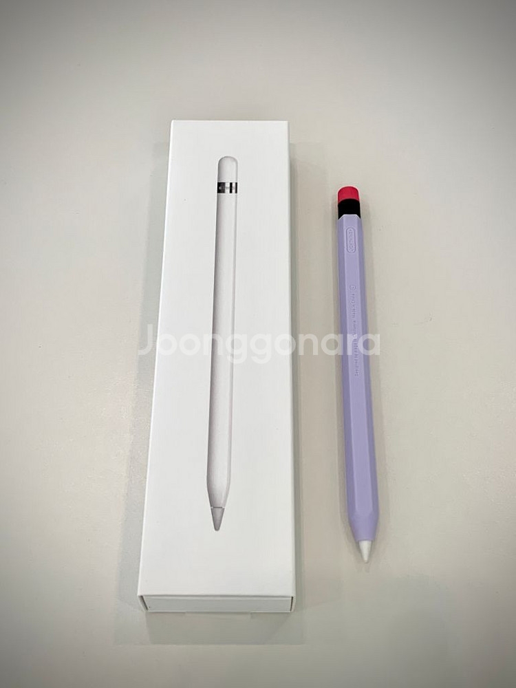 S급 애플펜슬1세대 + 엘라고케이스포함--2