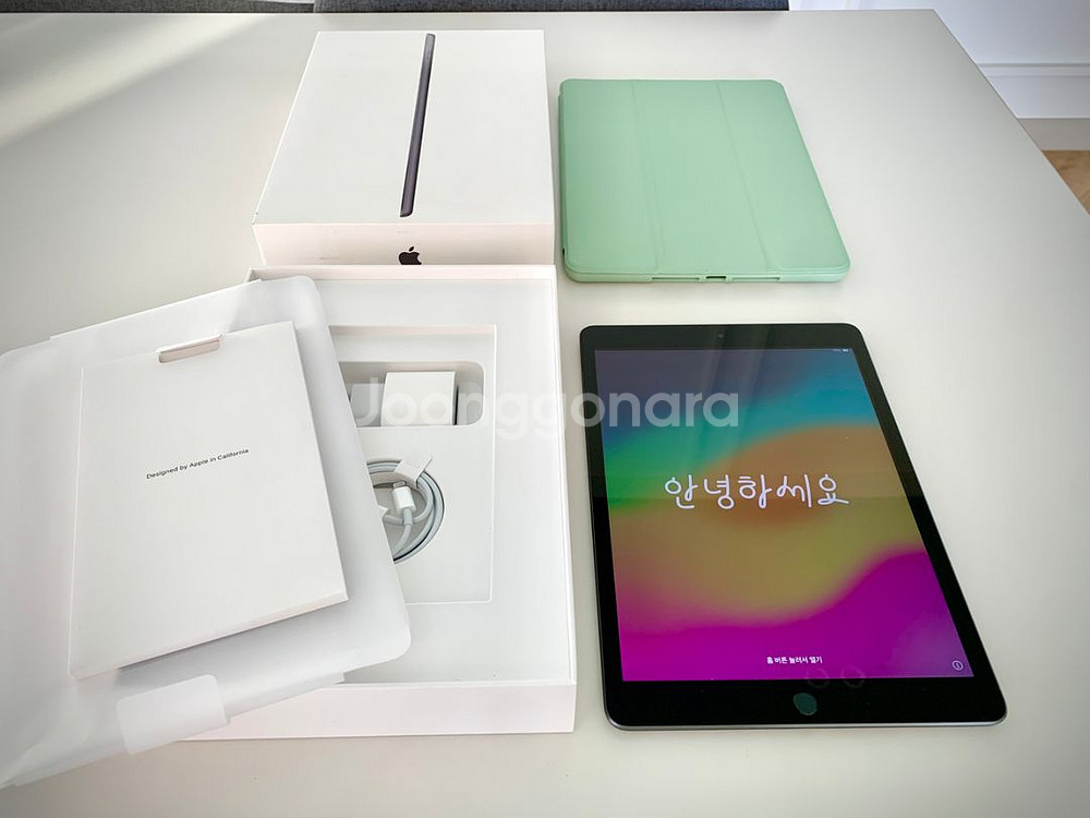 아이패드9세대(64g)풀박스_배터리효율 99%--0