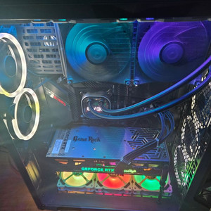 i9-10900k+z490+evga쿨러+커세어LL반본체