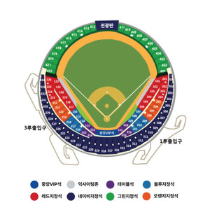 lg vs kt 준플레이오프 1차전 외야 4연석