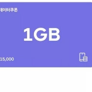 t데이터쿠폰 1GB