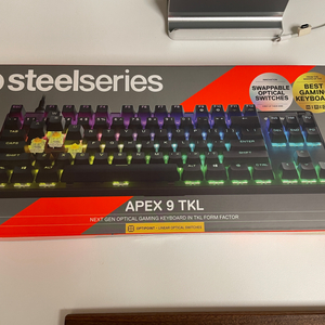 스틸시리즈 Apex 9 TKL US 광축 게이밍 키보드