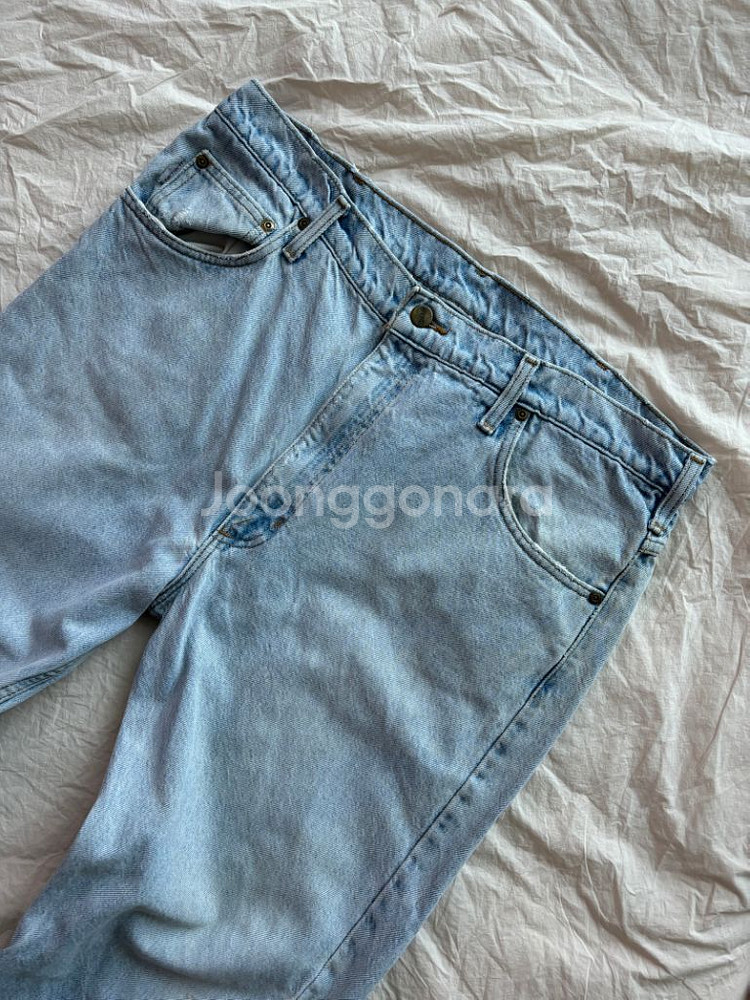 [36] 칼하트 데님 팬츠 연청--1
