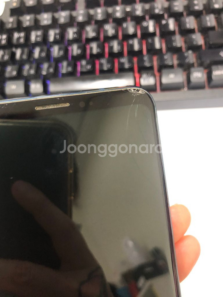 LG V30 블루 64GB 파손폰 기능정상 대량판매가능--3
