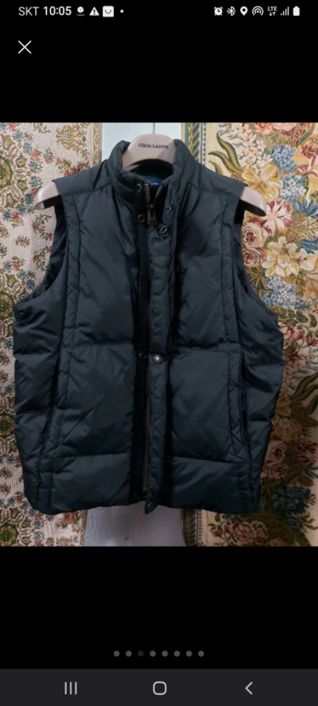 M(12/14) 폴로 랄프로렌 윈드브레이크 점퍼패딩조끼--2