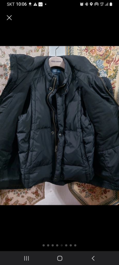 M(12/14) 폴로 랄프로렌 윈드브레이크 점퍼패딩조끼--4