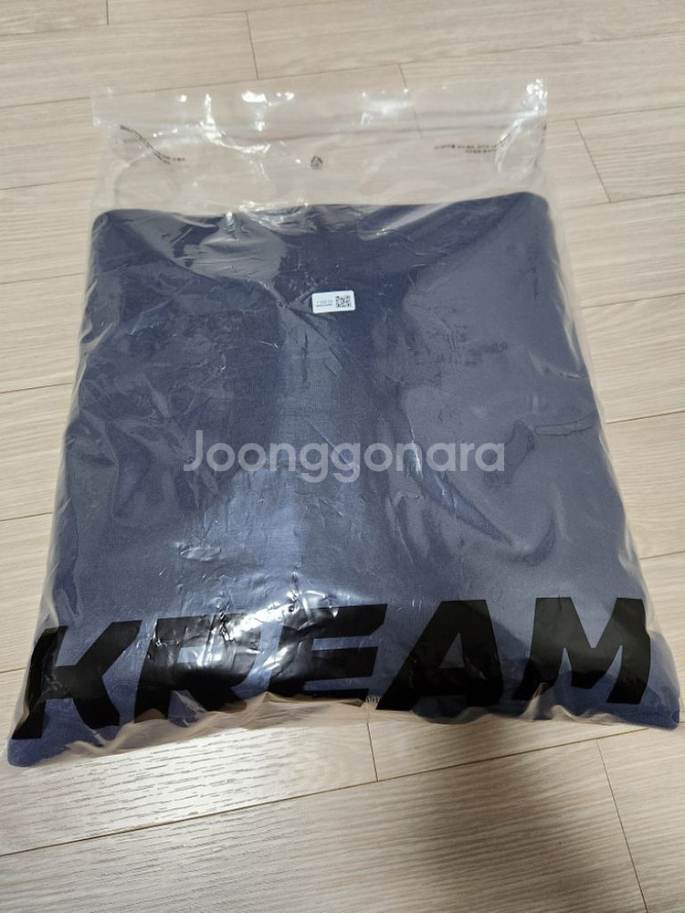 [L새제품]네이비 풀오버후드 이지갭--5
