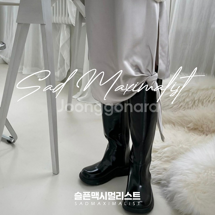 230~250 둥근코 고무창 롱부츠 2컬러_0157--4