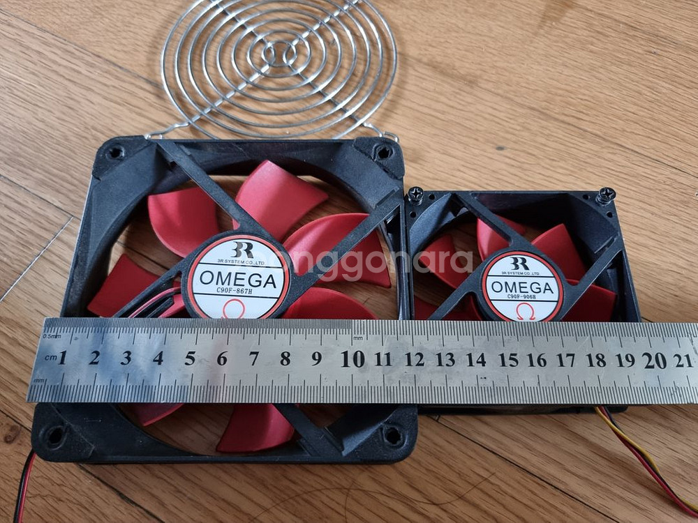 PC 케이스 BLDC 팬(13cm*3, 8cm*2)--3